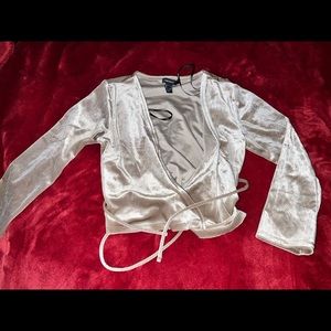 Small Forever 21 crop top bronze